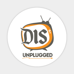 DIS Unplugged Chest Logo Magnet